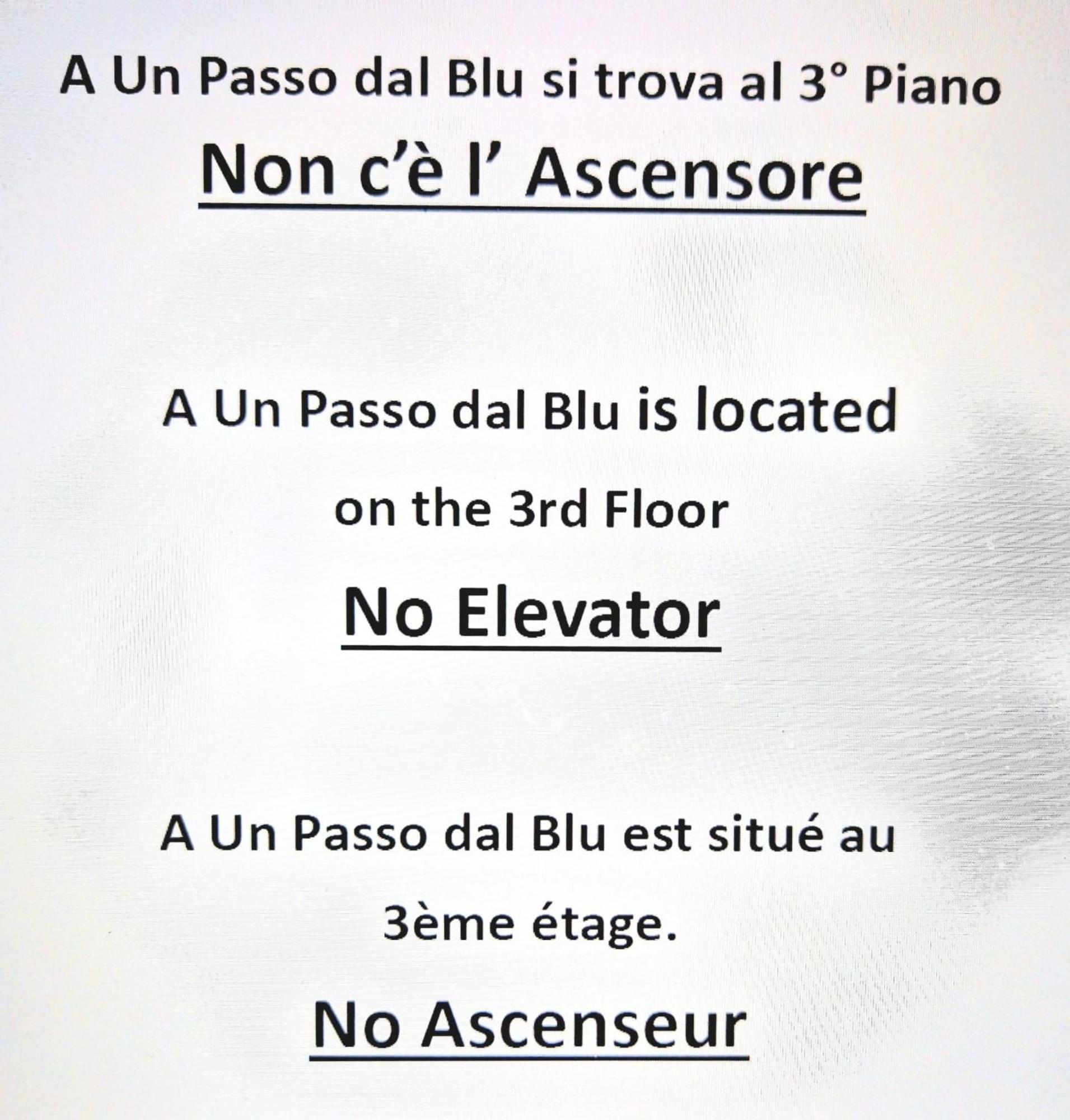 A Un Passo Dal Blu Lejlighed Genova Eksteriør billede